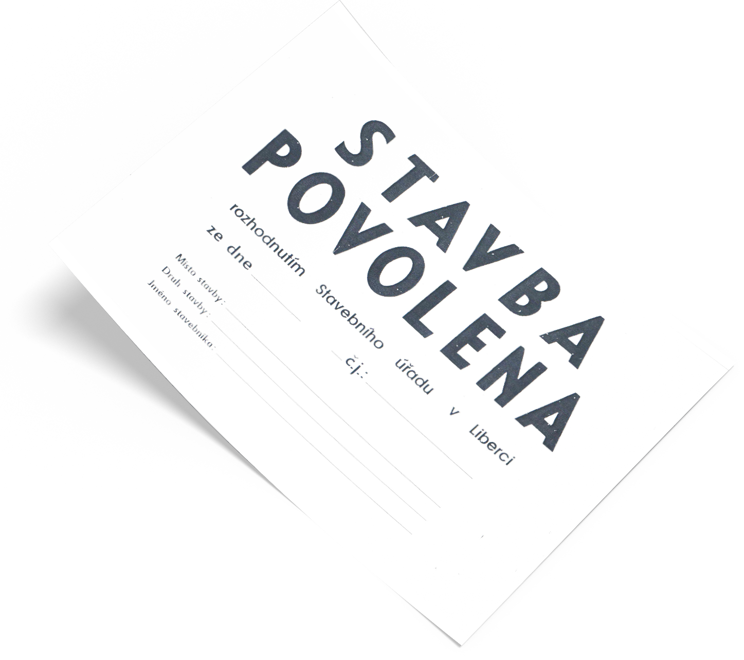Stavba povolena